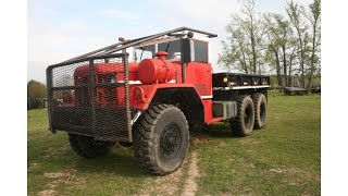 clean 1970 Kaiser M818 5TON Military 6X6 Cargo Truck (photo slideshow)