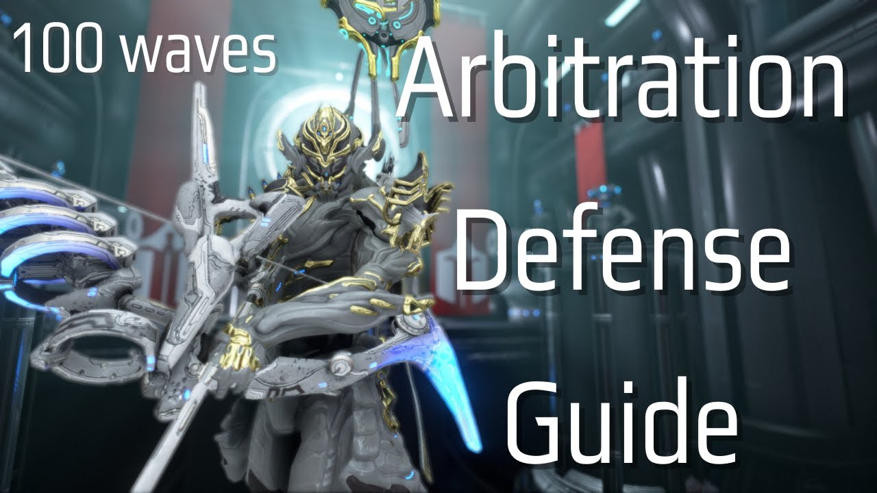 Warframe Easy Solo Arbitration Defense Guide 2022 100 Waves Youtube