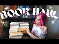 my last massive book haul (hopefully) || 50+ books of horror, weird girl lit, fantasy & more 📚👀