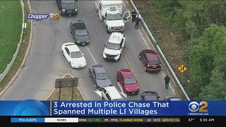 Police Chase Ends With Shots Fired On LI