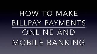 How to Send a Billpay Payment