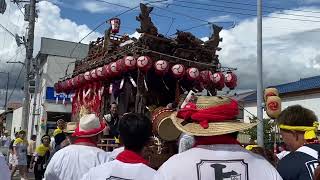 令和5年館山の祭り4（笠名・上須賀・楠見）