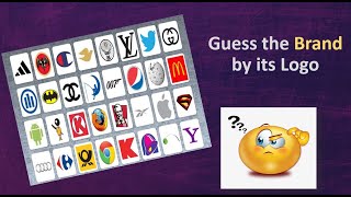 Logo Quiz || Guess the Brand by its Logo || Last logo in the video, Please answer in comments