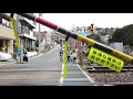 東急ラスト踏切　東急東横線　japan railway crossing tokyu line railway kanagawa japan