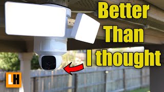 Eufy Floodlight Cam E30 Review - Tracking Out of View 24/7 Security Camera