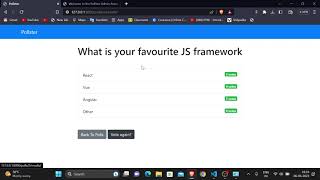 Online Voting (polling) System project (python)