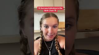 Success Indicators in the birth chart ✨ #astrology #success