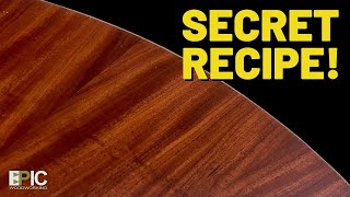 Finishing African Mahogany (Secret Recipe!)