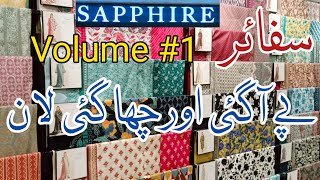 Sapphire Beautiful🥳🔥New Lawn Collection || Sapphire Volume1 Sapphire new summer collection Hot sale🔥