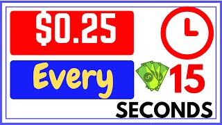 Get Paid $0.25 In 15 SECONDS FREE PayPal Money App