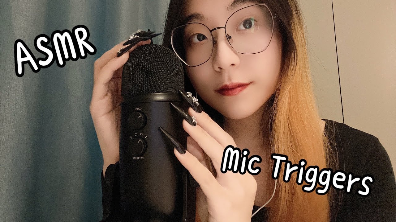 Asmr Random Mic Triggers Mic Cupping Gripping Scratching Pumping