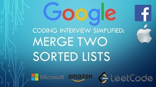Coding Interview Tutorial 103 - Merge Two Sorted Lists [LeetCode]