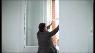 Ventrolla Secondary Glazing for Sash Windows - Side Hinged Easy Clean