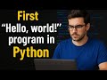 First Python Program 