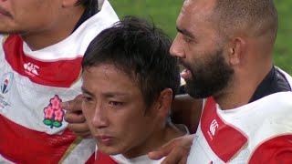 日本代表試合終了後の円陣【ラグビーワールドカップ】