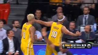 Jared Dudley hit the buzzer beater and went wild | Nets-Lakers
