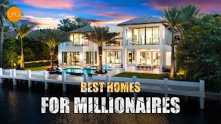 INSIDE THE MOST LUXURIOUS MILLIONAIRE HOMES IN THE USA: INCREDIBLE MANSION TOURS