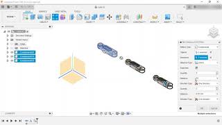 40- Rectangular Pattern for FUSION 360