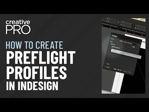 What does preflight mean in InDesign?