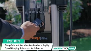 ChargePoint ($CHPT) and Mercedes-Benz to Develop over 400 Charging Hubs Across North America