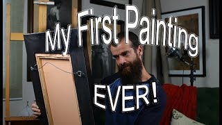 First Painting Ever. Cesar Santos vlog 022