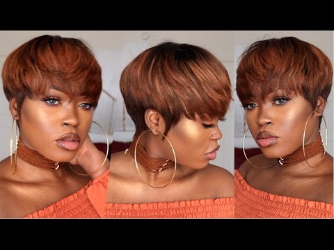 DIY| Copper Pixie Bowl Cut Wig DIY| Copper Pixie Bowl Cut Wig