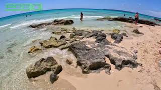 Beach Walk from Calo des Mort to Playa Arenals, Formentera Island - Spain 2024