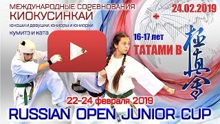 Russian Open Junior Cup (16-17 лет). Татами В