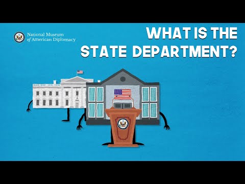 Which of the following is a responsibility of the State Department?