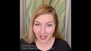 REAL SKIN IS IN: Stephanie Day 10 #Unfiltered | Algenist Eye Balm Testimonial #10dayresults