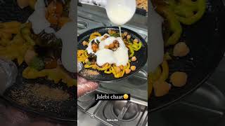 Creamy Jalebi Chaat 🤤🧆| Khatta Meetha Jalebi Chaat 😋🍱| Indian Street Food #shorts #chaat #jalebi