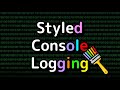 Styling Console Output using CSS | Tutorial