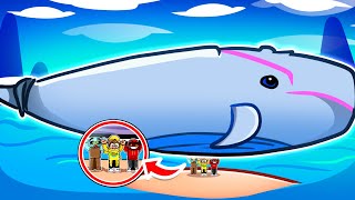 We Hunted THE MOBY WHALE In ROBLOX Fisch!