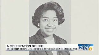 Celebration of life held for influential Wilmington leader Dr. Bertha Todd