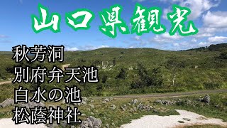 【旅日記】山口県〜秋芳洞・秋吉台カルスト・別府弁天池・白水の池・松蔭神社