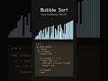 Visualizing Bubble Sort in Python 🫧