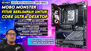 Core Ultra Desktop Bisa Kencang dgn AI di Mobo Kelas Atas dgn Fitur Ekstra - ROG Maximus Z890 Hero