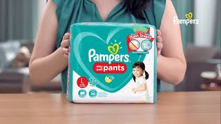 Choose NEW Pampers Pants with 2-in-1 Rash Shield