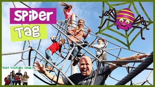 PLAYGROUND WARS! Spider Tag Playground Games / That YouTub3 Family I The Adventurers