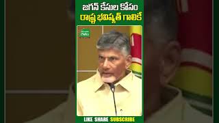 జగన్ కేసుల కోసం రాష్ట్ర భవిష్యత్ గాలికే..! | #chandrababu #ysjagan #cmjagan #apcmysjagan #shorts