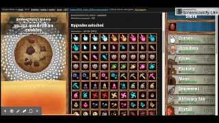 COOKIE CLICKER EVERYTHING UNLOCKED except achievements