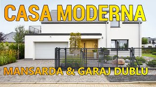 CASA MODERNA cu 4 dormitoare si GARAJ dublu!