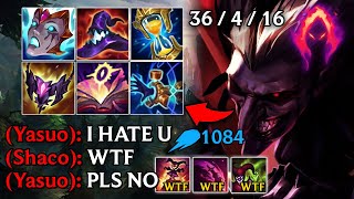 I REACH 1K AP SHACO?! (ENEMY TEAM IS BEGGING ME TO STOP)