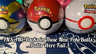 INSANE Packs Inside These New PokeBalls!!! … Pulls Were Fail…