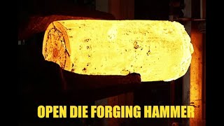 5 ton hydraulic forging hammer with forging manipulator for open die forging