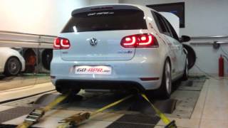 APR K04 VW Golf GTI MK6 dyno 400hp/530NM