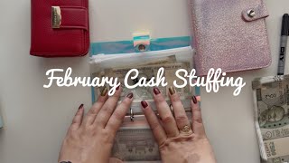 February Cash Stuffing budgeting 2025