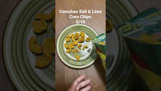 Cornchas Salt \u0026 Lime Corn Chips #shorts #snackreview #saltamdlimecornchips #mexicansnacks #chips