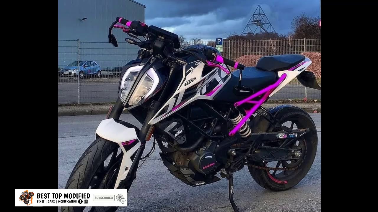 Duke 390 Modified | Best Modification Ktm Duke 390 - YouTube