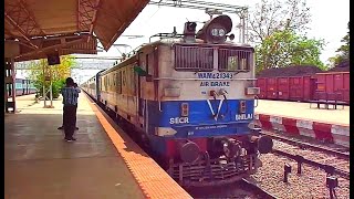 BIA WAM-4 Led Raigarh - Gondia Jan Shatabdi Express Skips Bhilai Nagar Railway Station